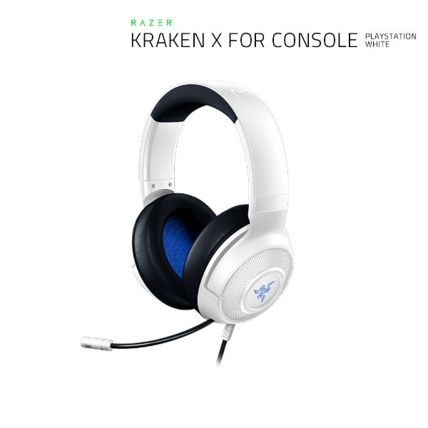 레이저코리아 Kraken X for Console Playstation White 게이밍 헤드셋
