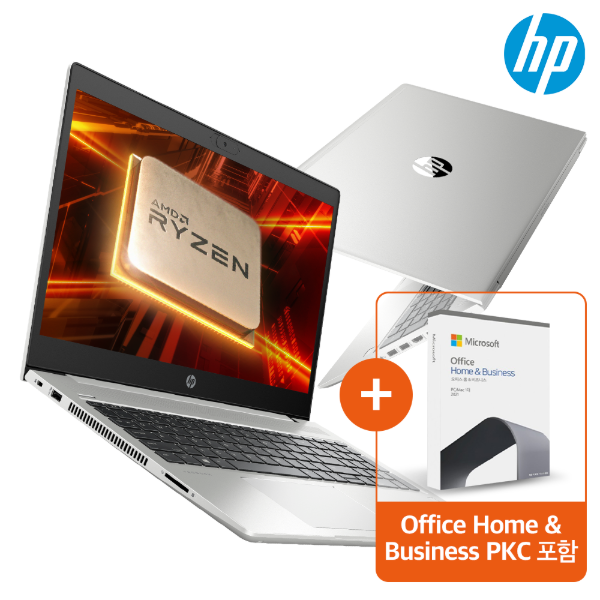 HP 프로북 455 G7-3Q044PA+오피스2021 홈앤비즈니스 PKC 콤보상품