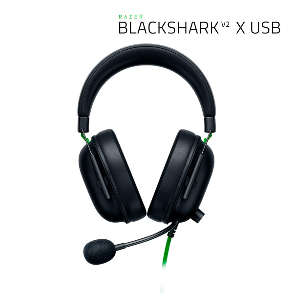 [가격인하] 레이저코리아 Razer BlackShark V2 X USB 게이밍 유선헤드셋