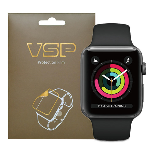 VSP 애플워치3 강화유리 액정보호필름 1매