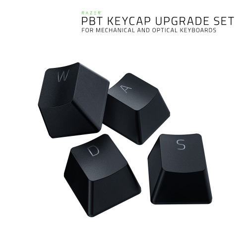 레이저코리아 Razer PBT Keycap Set - Black 영문 키캡