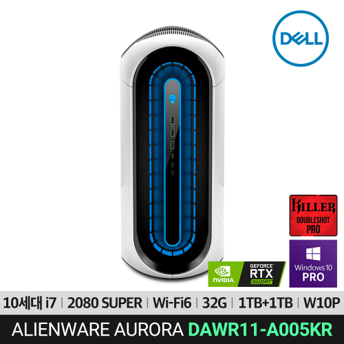 [예약판매]DELL ALIENWARE AURORA R11-DAWR11-A005KR 하이엔드 게이밍 데스크탑