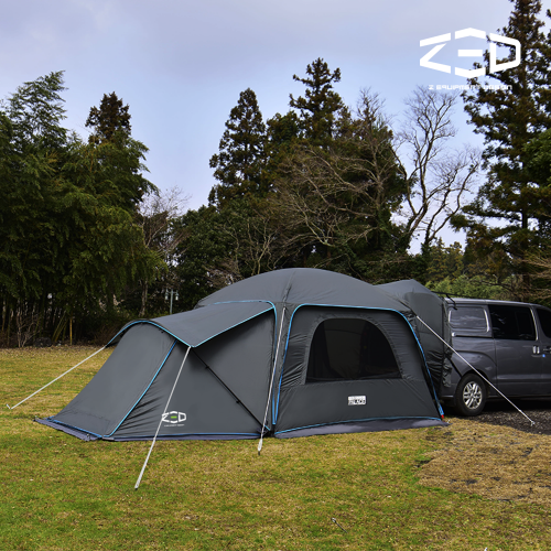 제드 프리 듀얼 팔래스 카 텐트 ZHATE0304 차박 도킹 확장형 캠핑용품
