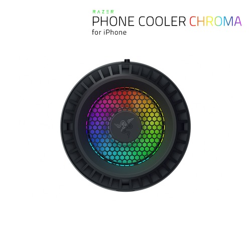 Razer Phone Cooler Chroma - iPhone 아이폰 전용 휴대용 쿨러 RGB 크로마