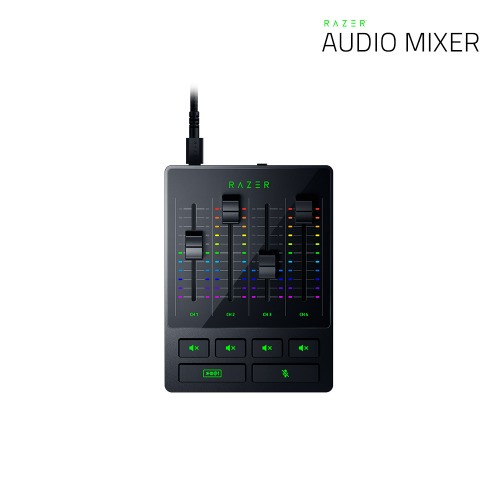 Razer Audio Mixer 아날로그 오디오 믹서 (RGB 크로마)