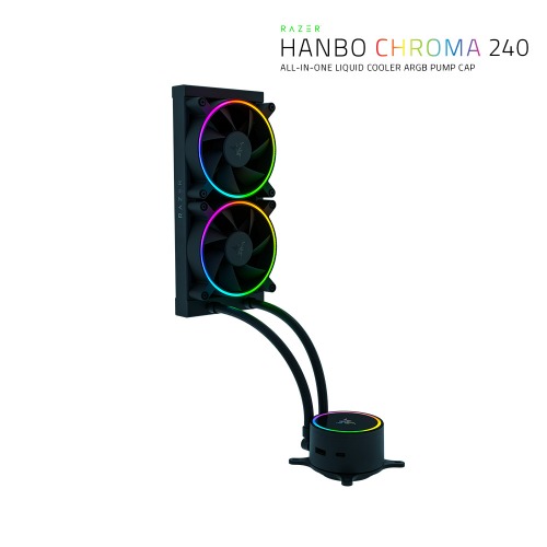 Razer Hanbo Chroma RGB AIO Liquid Cooler 240MM 수냉쿨러