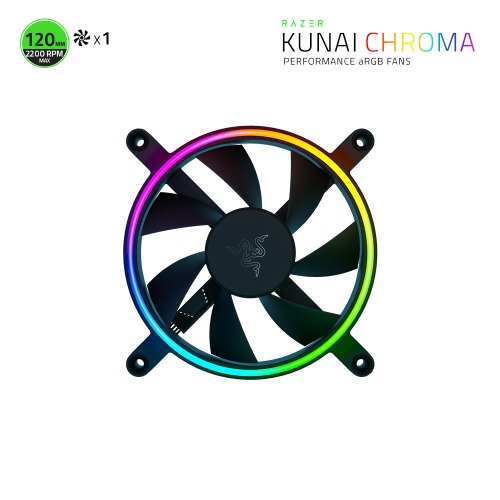 Razer Kunai Chroma 120MM 1 Fan 크로마 팬