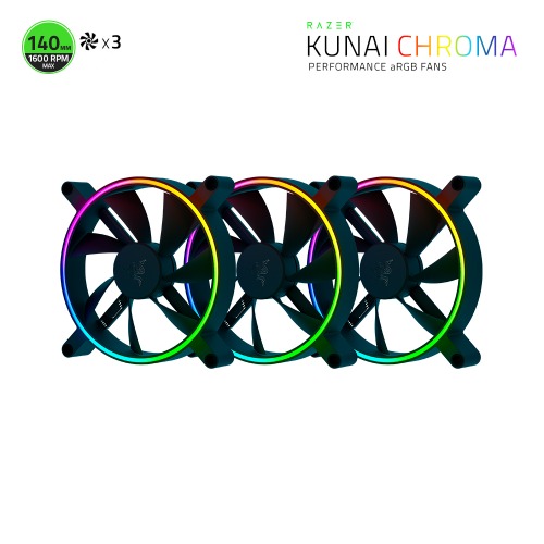 Razer Kunai Chroma 140MM 3 Fans 크로마 팬
