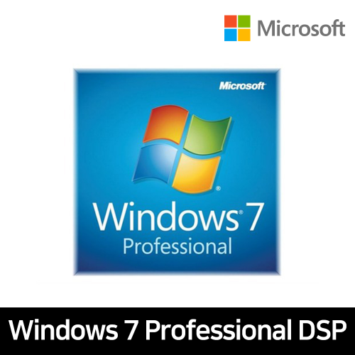 마이크로 소프트 Windows 7 Professional 윈도우7 프로 (DSP 한글 64bit)