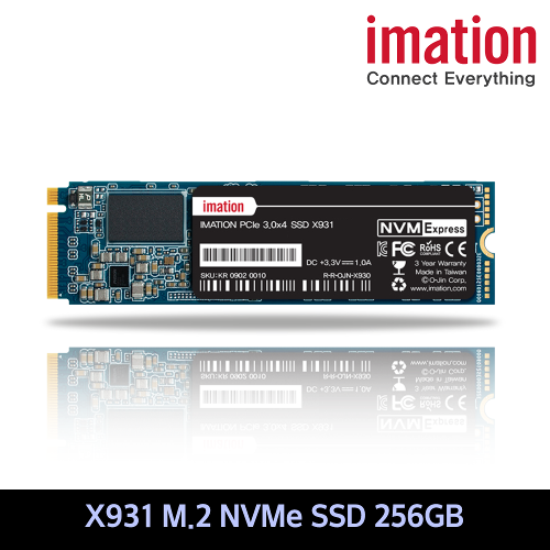이메이션 X931 256GB NVMe M.2 2280 SSD 저장장치