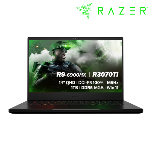 RAZER BLADE 14 R9 Zen4 R3070Ti QHD 게이밍노트북 R9-6900HX RTX3070Ti 1.78Kg