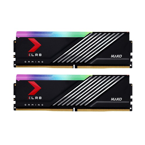 PNY XLR8 DDR5-6000 CL38 MAKO RGB 패키지 (32GB(16Gx2))